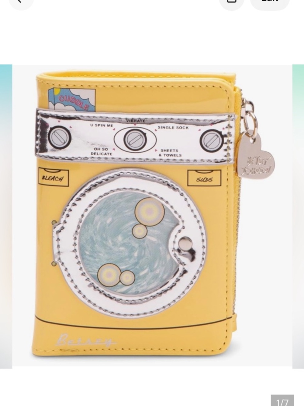 🆕 Betsey Johnson Spin Me Bifold Wallet